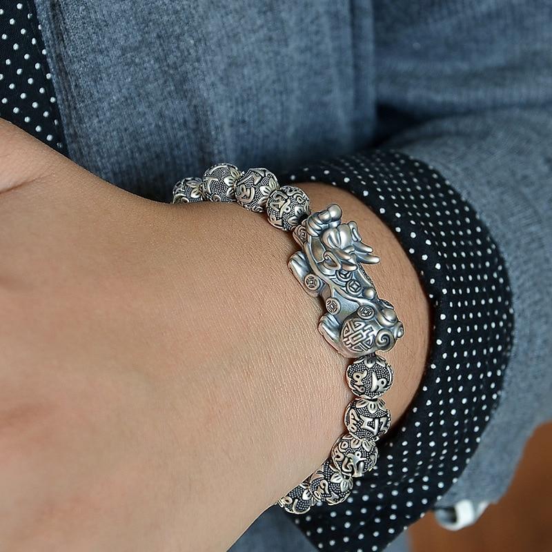 Tibetan Six Words Mantra with Pixiu Bracelet