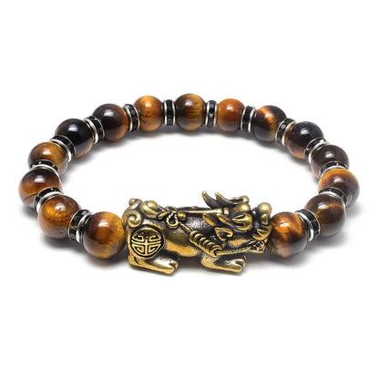 Tiger Eye Wealth and Good Luck Bracelet