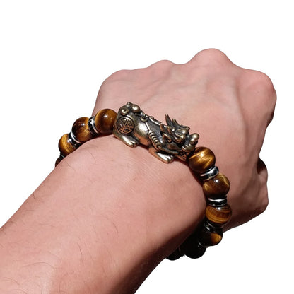 Tiger Eye Wealth and Good Luck Bracelet