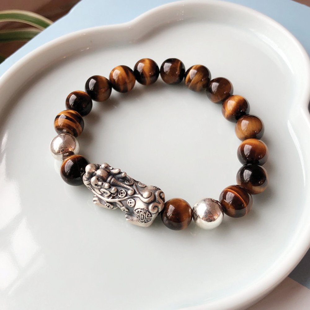 Tiger’s Eye Feng Shui Pixiu Bracelet