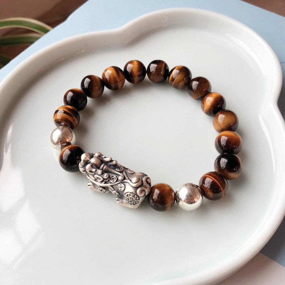 Tiger’s Eye Feng Shui Pixiu Bracelet