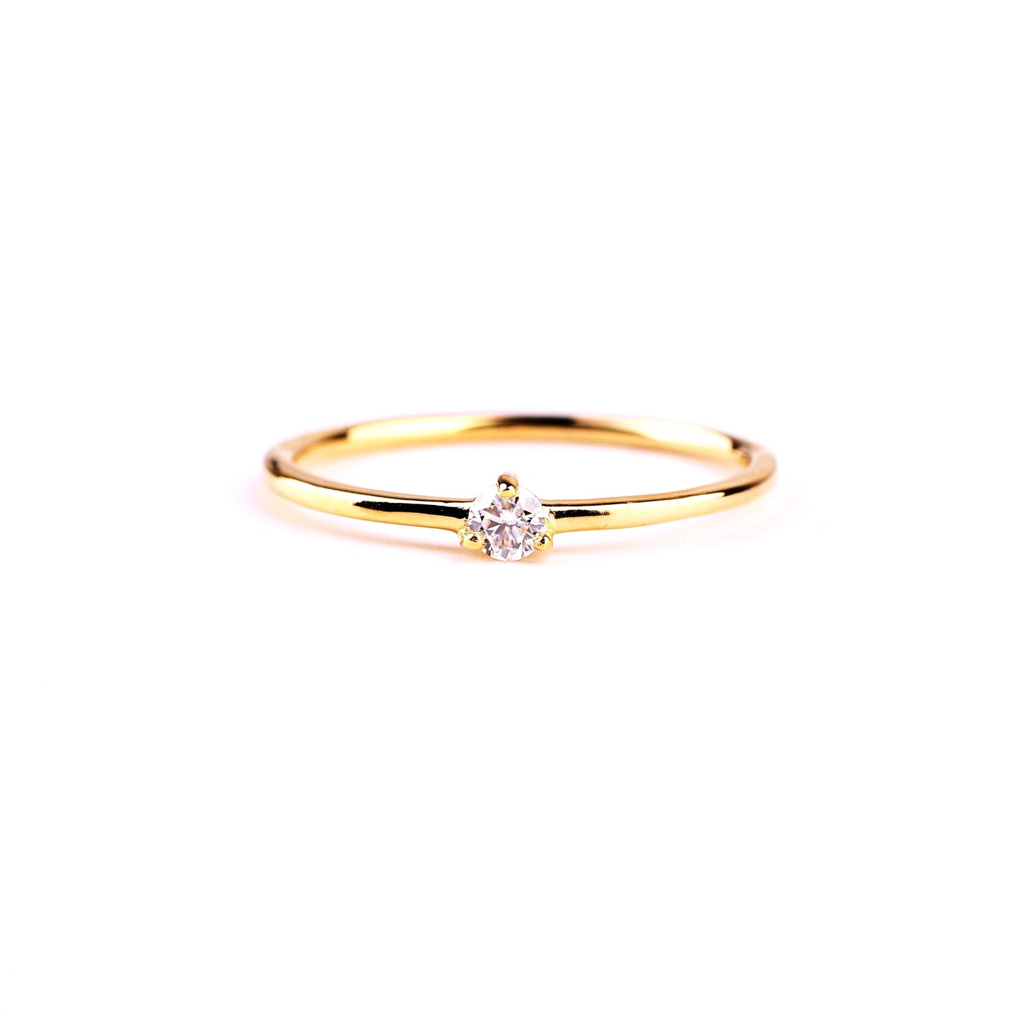 Winziger Diamantring 