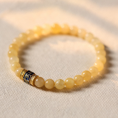 Topaz Mantra Bracelet
