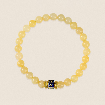 Topaz Mantra Bracelet