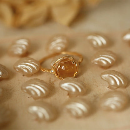 Unstoppable Luck Citrine Ring