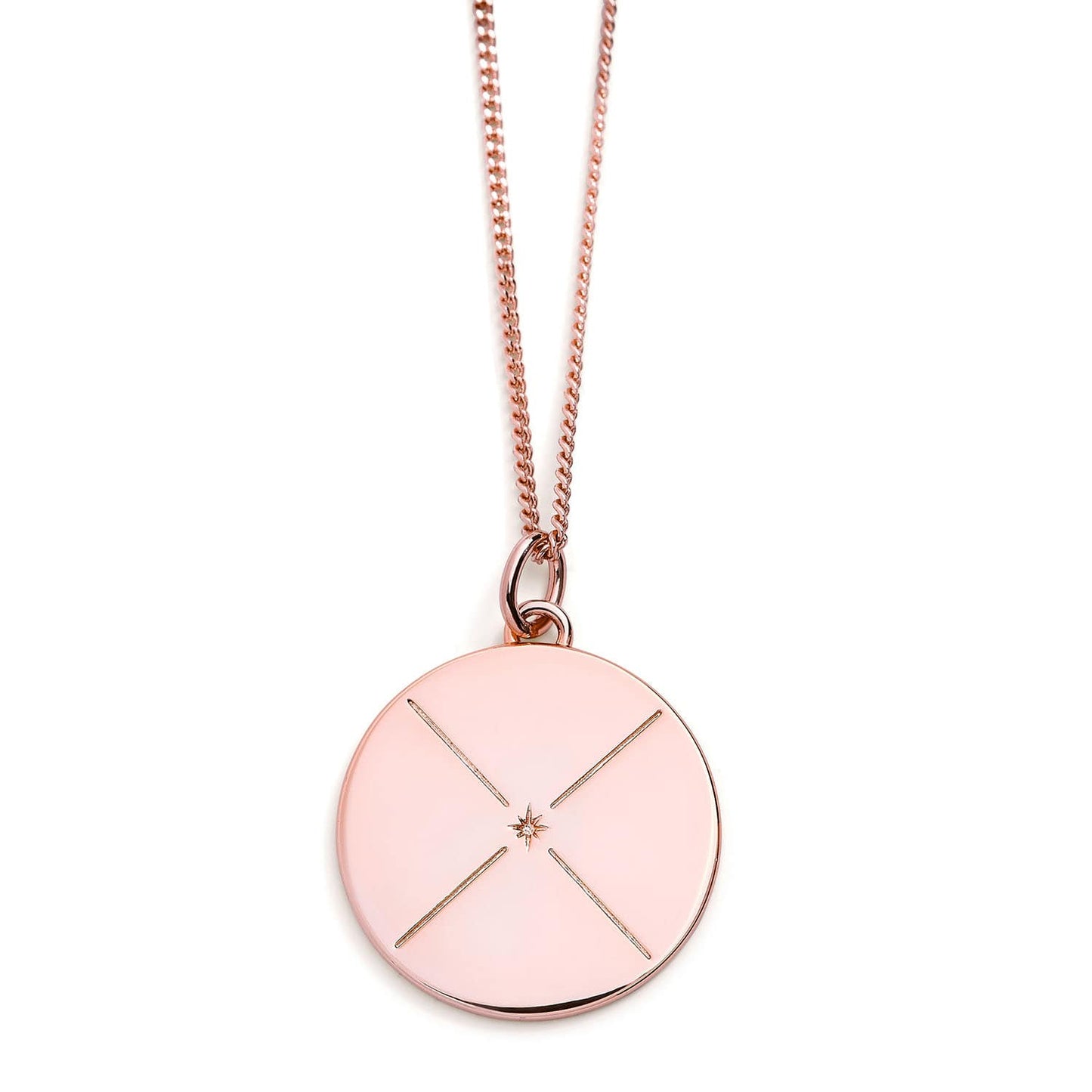 Collar con cuadrante circular grabable