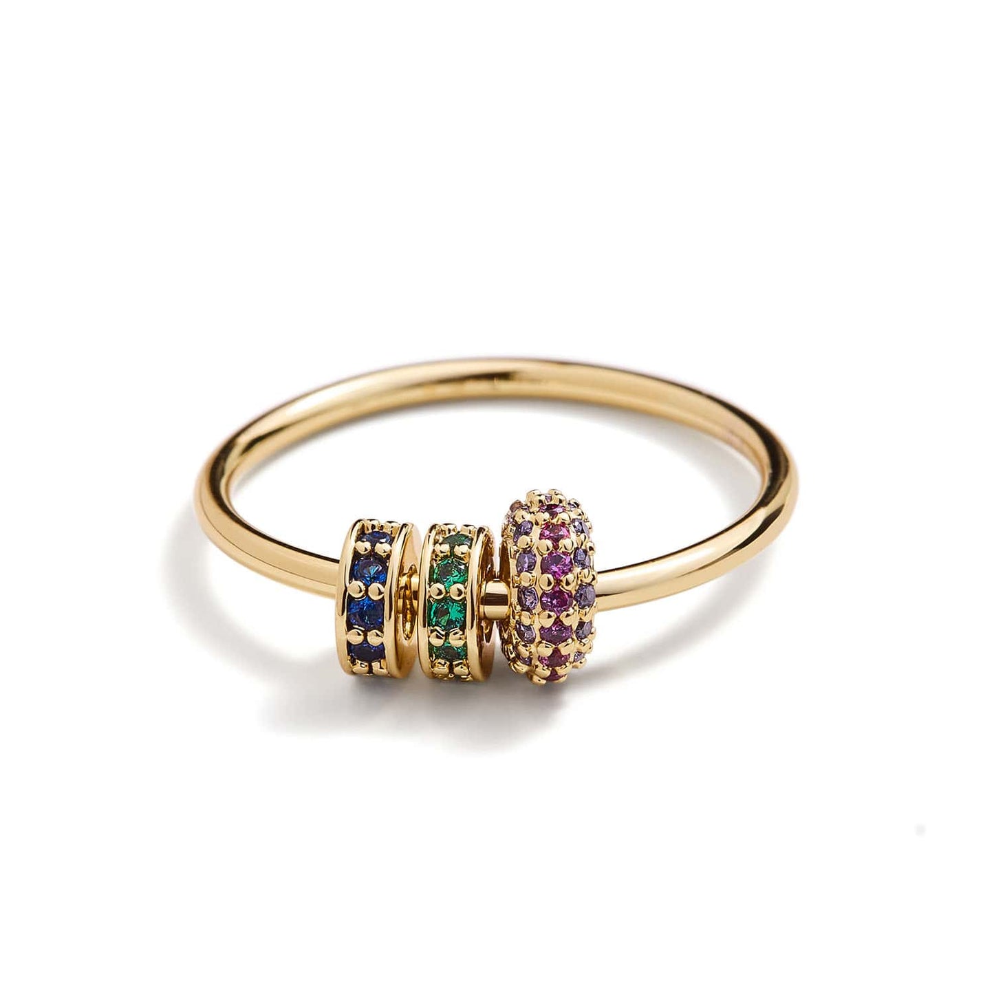 Anillo antiestrés Rondelle Trio