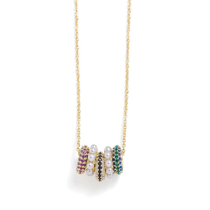 Collar trío de rondelles