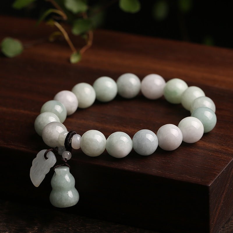 White Jade Fortune Pixiu Bracelet